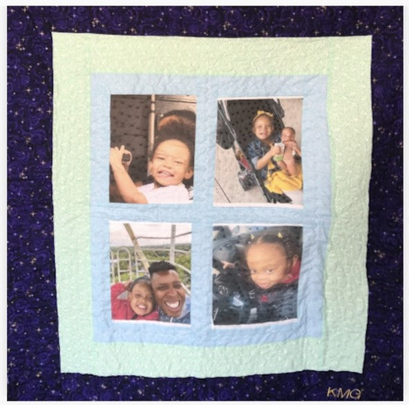 Custom best sale photo quilt