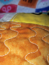 Load image into Gallery viewer, Learn and Play Handcrafted Personalized All Natural Name The 60 Objects Baby Quilt
