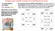 Load image into Gallery viewer, CUSTOM MADE PERSONALIZED BABY QUILT